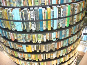 libri su scaffale